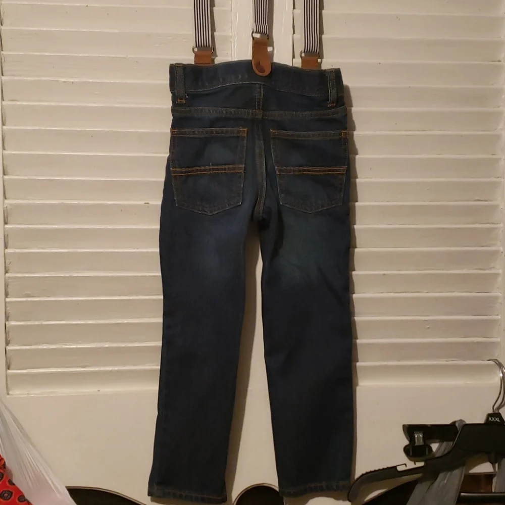 Carter's Jean's with Suspenders